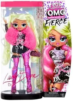 L.O.L. Surprise! OMG Lady Diva Fashionista 11.5-inch Doll with X-Surprises Including Accessories and Outfit, Toy, Great Gift for Kids, Girls, and Boys Ages 4, 5, 6+ and Collectors