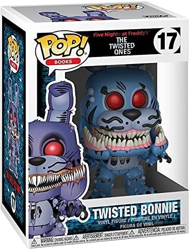 POP Five Nights at Freddy The Twisted Ones - Twisted Bonnie Funko Pop! Vinyl Figure (Bundled with Compatible Pop Box Protector Case) Multicolor 3.75 inches