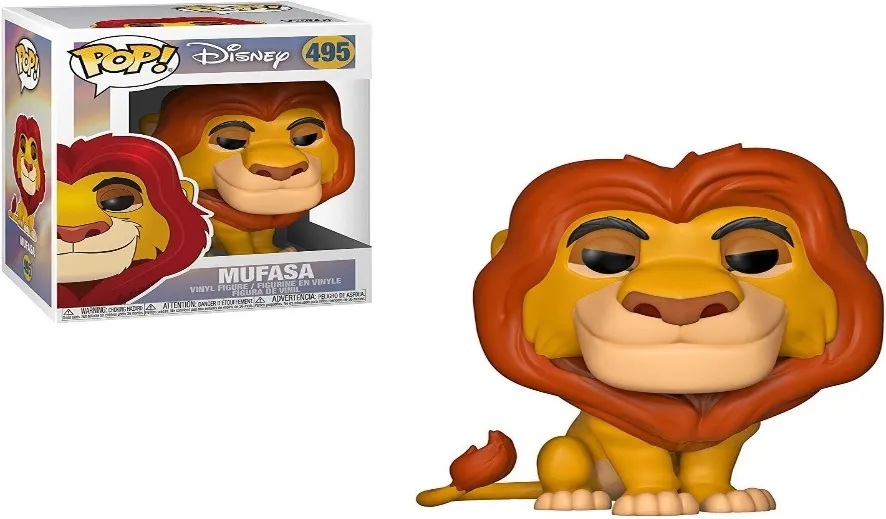Funko POP Disney: Lion King Mufasa, Action Figure 36391, Multi Color
